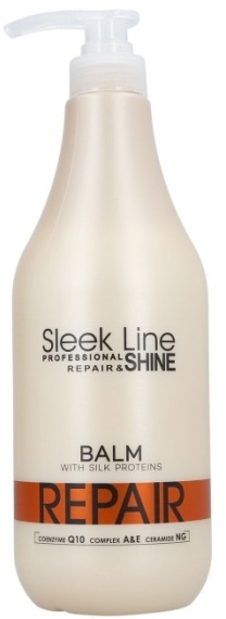 STAPIZ Balsam do włosów z jedwabem Sleek Line Repair 1000 ml