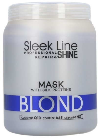 STAPIZ Sleek Line Blond Maska do włosów blond i siwych 1000 ml