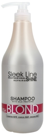 STAPIZ Szampon Sleek Line Blond Blush 1000 ml