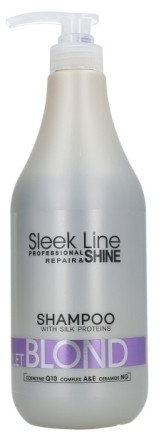 STAPIZ Szampon Sleek Line Blond Violet 1000 ml