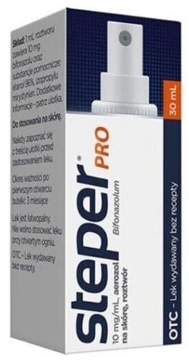 STEPER PRO areozol na skórę 30 ml