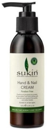 SUKIN Krem do rąk i paznokci nawilżający 125ml