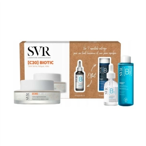 SVR BIOTIC Zestaw KREM C20 BIOTIC + esencja HYDRA B3 + ampułka B3