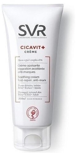 SVR CICAVIT+ CREME Krem kojąco-regenerujący na uszkodzoną lub podrażnioną skórę 40 ml