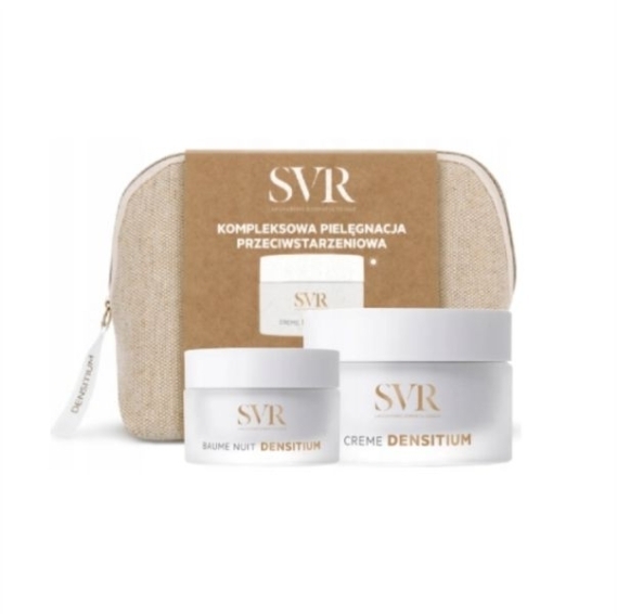 SVR DENSITIUM Zestaw w kosmetyczce Krem 50 ml + Balsam na noc BAUME NUIT 50 ml