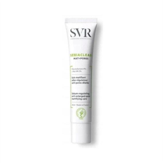 SVR SEBIACLEAR MAT&PORES nawilżający krem matujący 40 ml