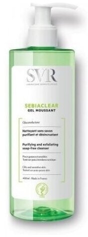 SVR SEBIACLEAR Żel do mycia 400 ml