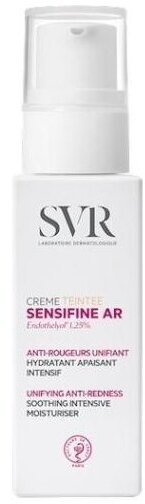 SVR SENSIFINE AR Creme Teintee Koloryzujący krem do skóry naczyniowej 40ml