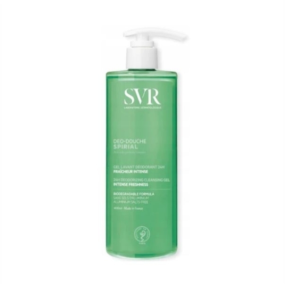 SVR SPIRIAL GEL MOUSSANT Żel dezodoryzujący 24h 400 ml