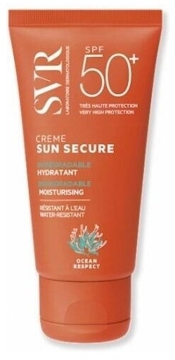 SVR SUN SECURE CREME SPF50+ Biodegradowalny krem ochronny nawilżający 50 ml