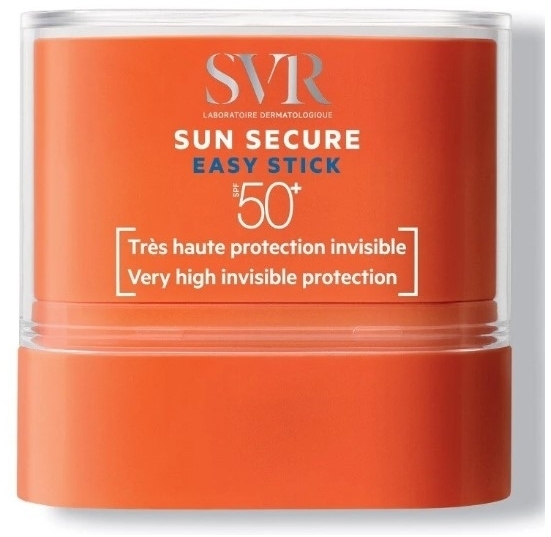 SVR SUN SECURE STICK SPF50+ Transparentny sztyft przeciwsłoneczny 10 g