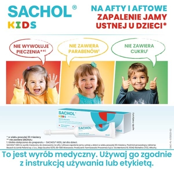Sachol Kids żel 15 ml