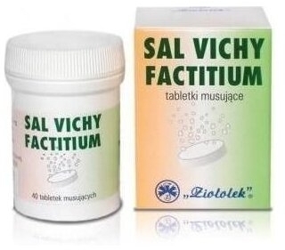 Sal Vichy factitium 40 tabletek musujących