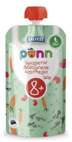 Salvest Ponn Bio Spaghetti bolognese 120 g