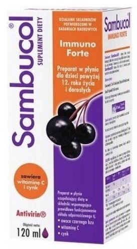 Sambucol Immuno Forte płyn 120 ml