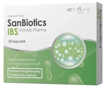 SanBiotics IBS Activlab Pharma 20 kapsułek