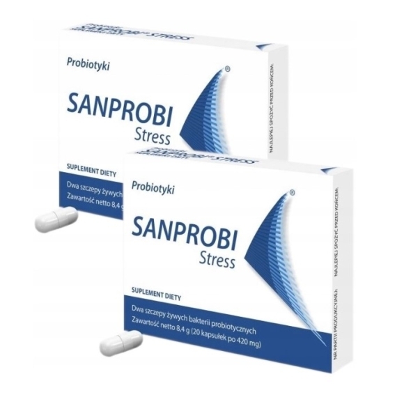 Sanprobi Stress 20 kapsułek Wielopak x2