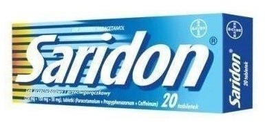 Saridon 20 tabletek