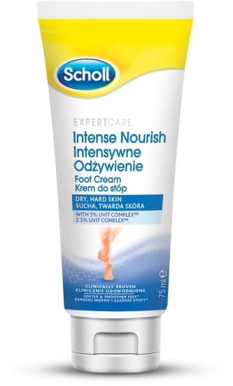 Scholl Expert Care Intensywne Odżywienie Krem do stóp nawilżający 75 ml