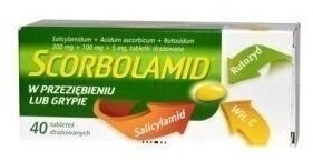 Scorbolamid 40 tabletek