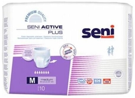 Seni Active Plus Majtki chłonne M 10 sztuk