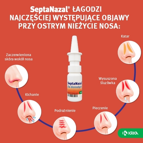 Septanazal dla dorosłych (1 mg+50 mg)/ml aerozol do nosa 10 ml