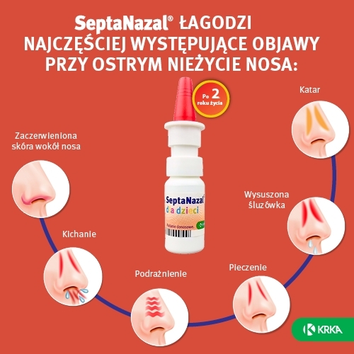 Septanazal dla dzieci aerozol do nosa 10 ml