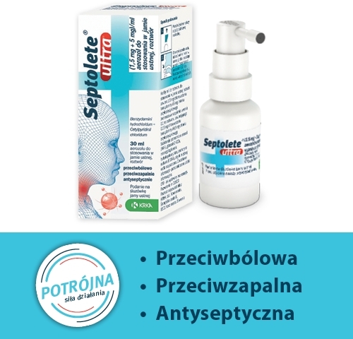 Septolete Ultra aerozol 30 ml