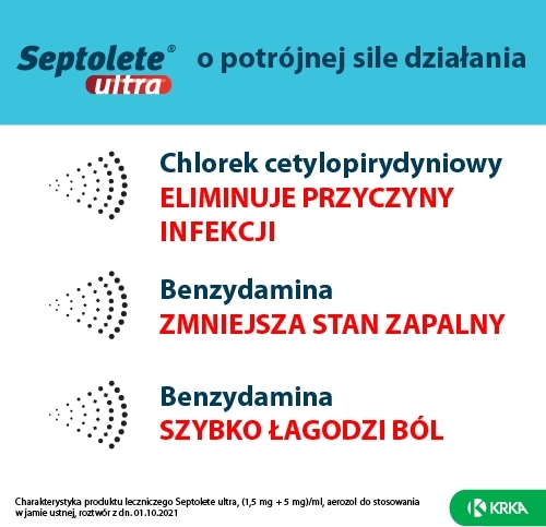 Septolete Ultra aerozol 30 ml
