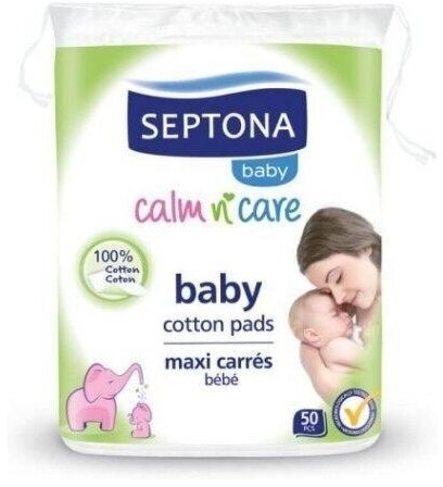 Septona Baby Płatki Kosmetyczne Dla Niemowląt 50szt.