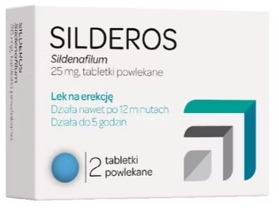 Silderos 25 mg 2 tabletki