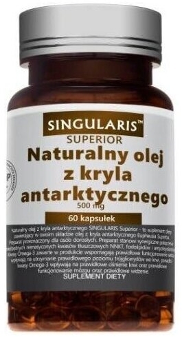 Singularis Naturalny olej z kryla antarktycznego 60 kapsułek