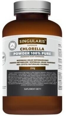 Singularis Superior Chlorella Powder 100% Pure 250 g