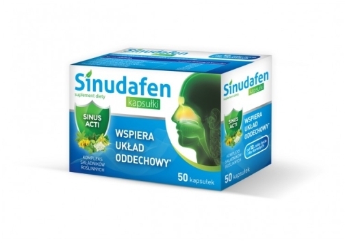 Sinudafen 50 kapsułek