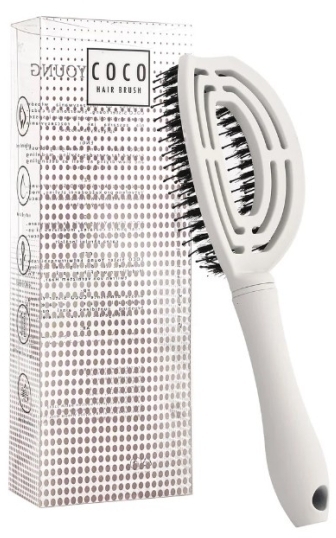 SisterYoung COCO WHITE Szczotka do włosów 1 sztuka