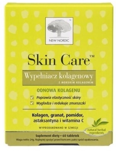 Skin Care Wypełniacz Kolagenowy 60 tabletek