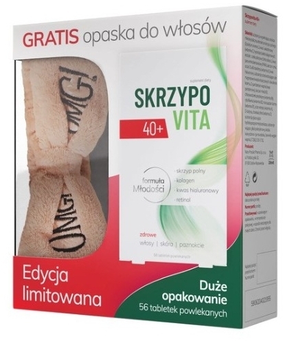 Skrzypovita 40+ 56 tabletek + opaska
