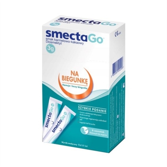 SmectaGo zawiesina doustna 8 saszetek