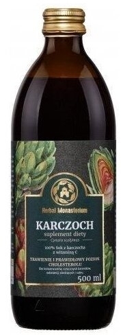 Sok z Karczocha Herbal Monasterium 500ml