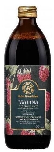 Sok z Malin Herbal Monasterium 500ml