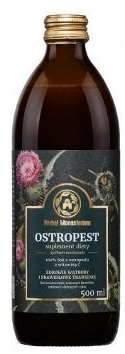 Sok z Ostropestu Herbal Monasterium 500ml