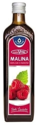 Sok z malin MalinaVital OLEOFARM 490 ml