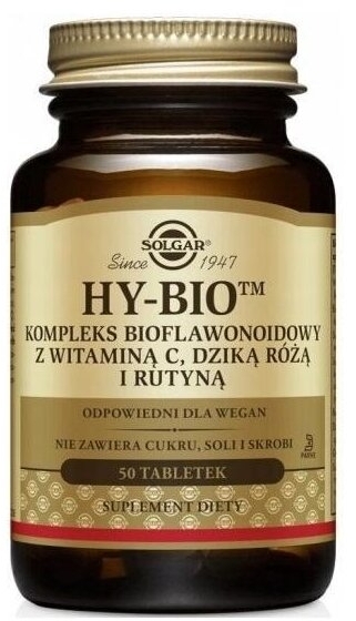 Solgar Hy-Bio Kompleks Bioflawonoidowy 50 tabletek