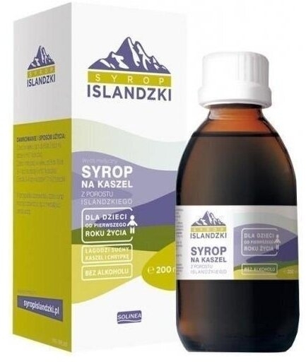 Solinea Syrop Islandzki Na Kaszel 200ml