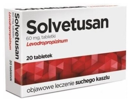 Solvetusan 0,06 g 20 tabletek