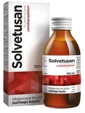 Solvetusan syrop 0,06 g/10 ml 150 ml