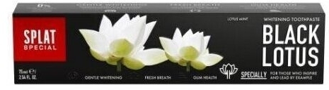 Splat Special Black Lotus Wybielajaca Pasta Do Zębów 75ml