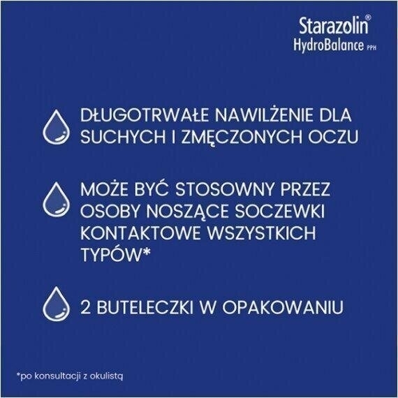Starazolin HydroBalance PPH krople do oczu 10 ml (2x5ml)