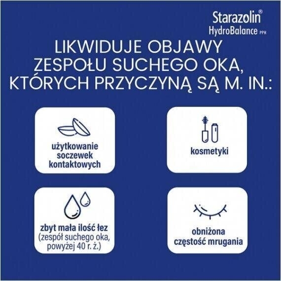 Starazolin HydroBalance PPH krople do oczu 10 ml (2x5ml)