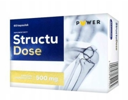 StructuDose siarczan chondroityny 500mg 60 kapsułek